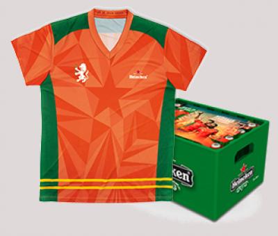 Heinekn wk voetbal en shirt